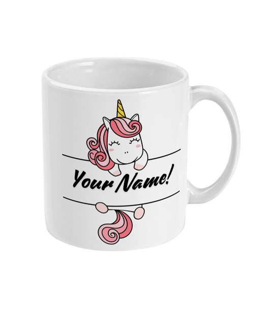 Customisable Cute Unicorn Mug