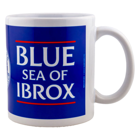 Glasgow Rangers FC Crest Mug