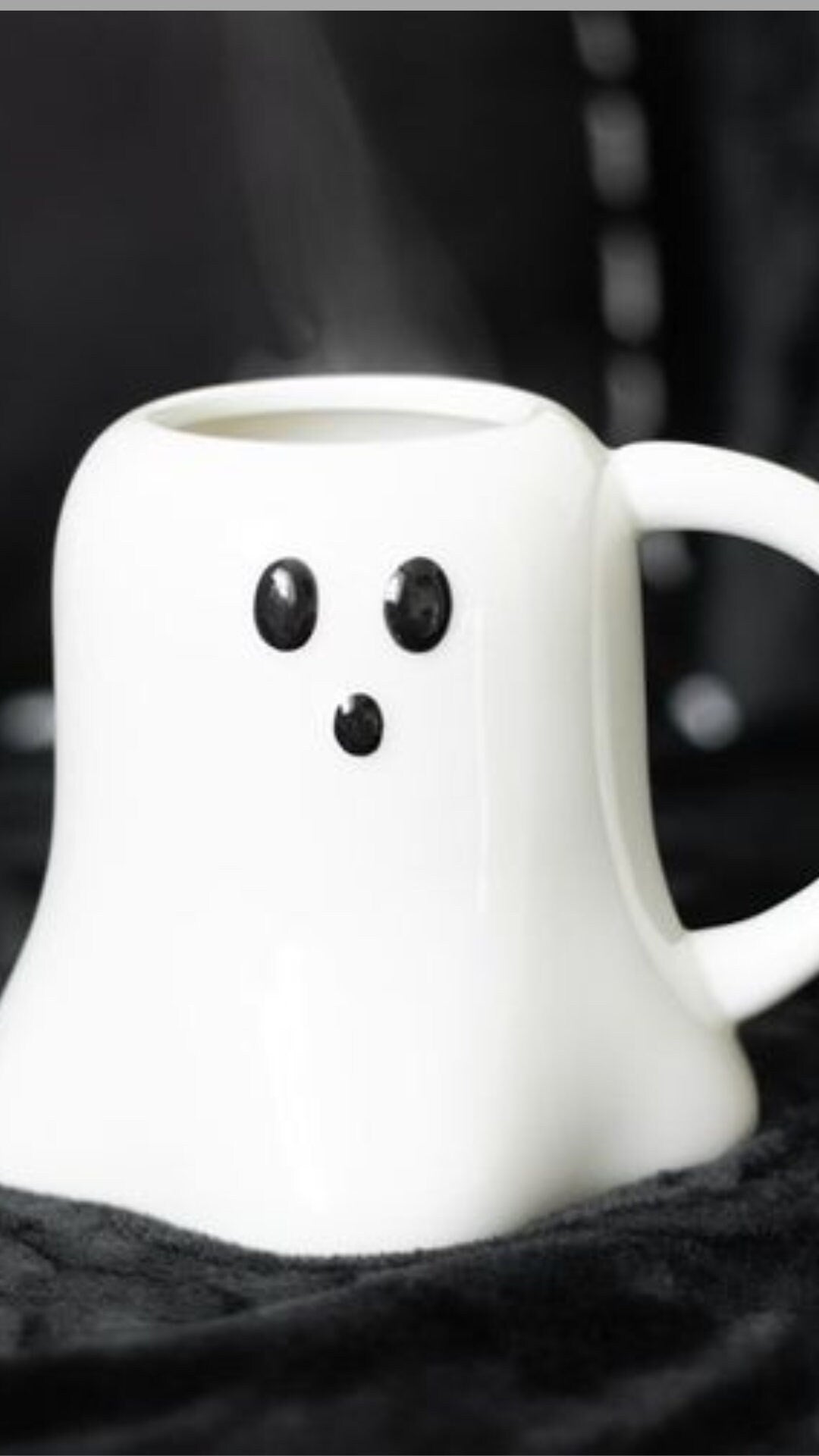 Ghost Shaped Ceramic Mug