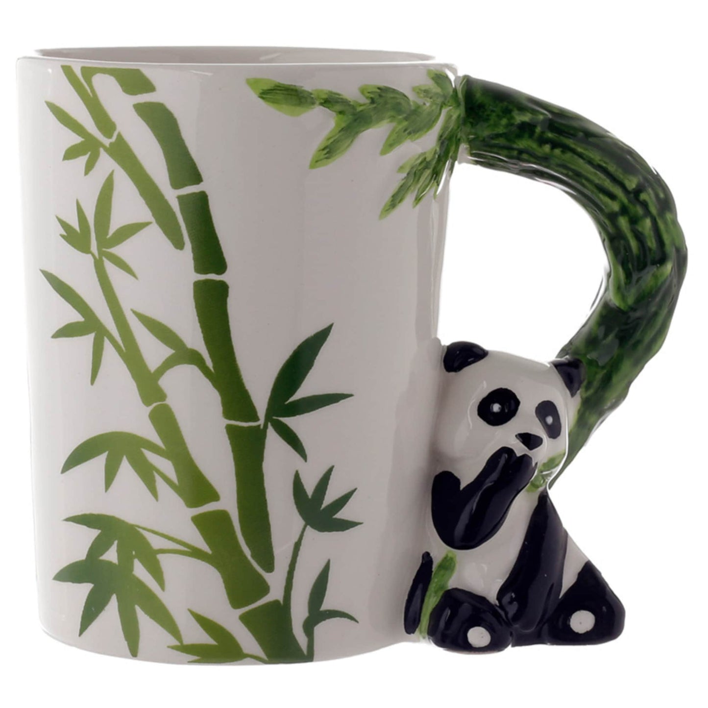 Novelty Panda Shaped Handle Mug
