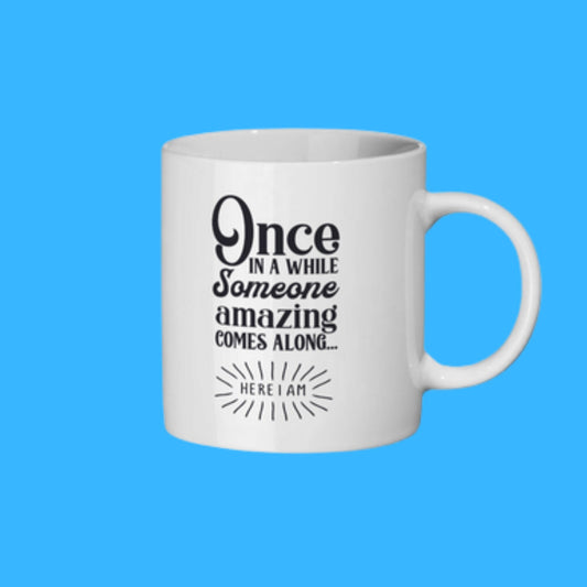 Funny Ceramic Coffee Mug Coffee Cup Gift Present Coffee Drinker Hot Chocolate Mug Tea Drinker Mug Witty Drinkware Kitchen Decor Funny Slogan