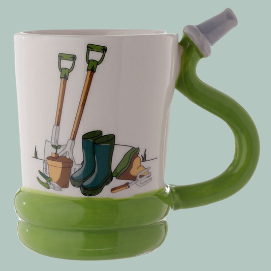 Gardener Mug with Garden Hose Shaped Handle