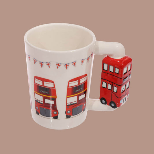 Novelty London Red Bus Handle Mug