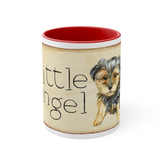 Little Angel Colorful Accent Mugs, 11oz