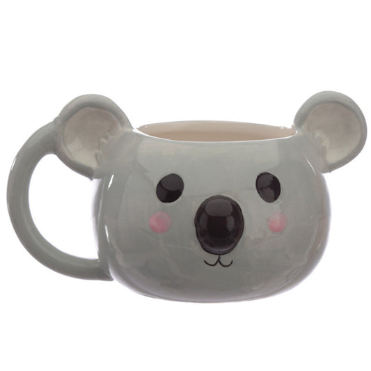 Koala Shaped Novelty Mug Ceramic Koala Mug Animal Mug Wildlife Gift Mug Animal Lover Present Fun Koala Mug