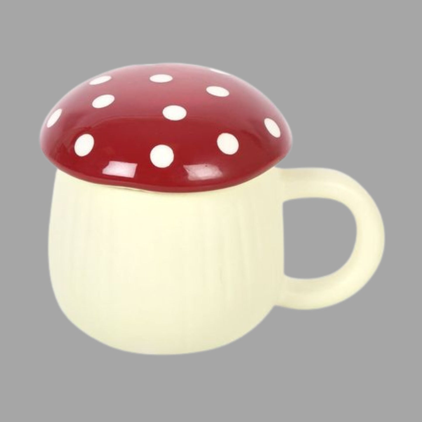 Mushroom Shaped Novelty Ceramic Mug