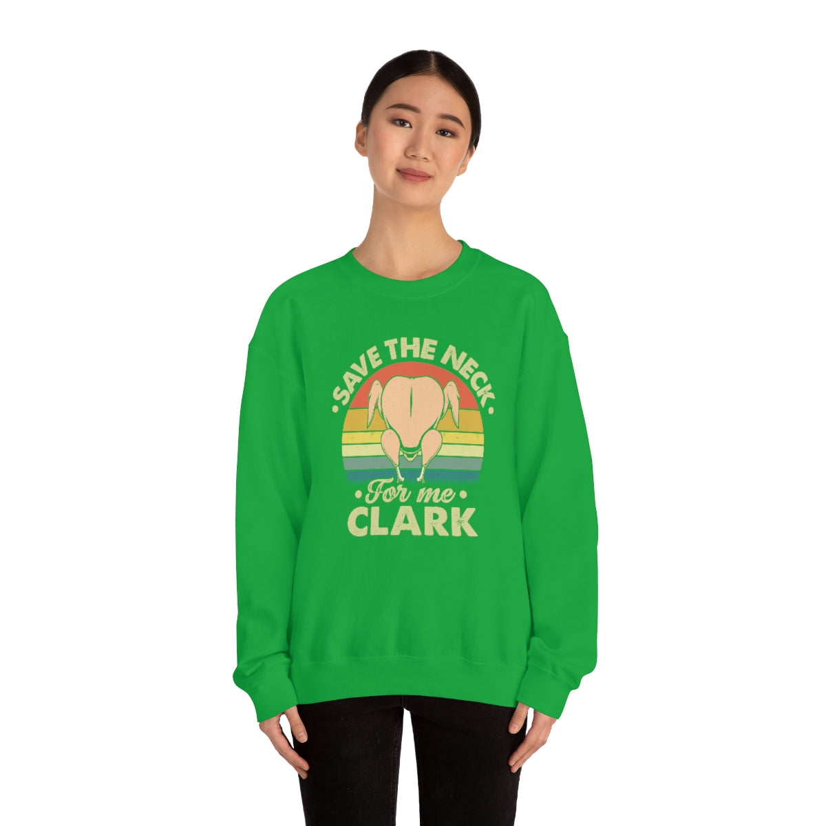 Unisex Heavy Blend Crewneck Christmas Sweatshirt | Comfortable Warm Funny Xmas Sweater | Humorous Snug Loose Fit Jumper Festive Period