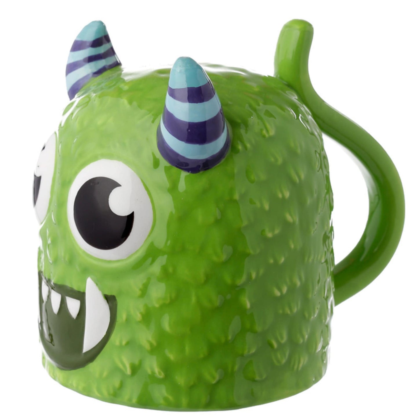 Green Monstarz Mug Upside Down Novelty Ceramic Mug