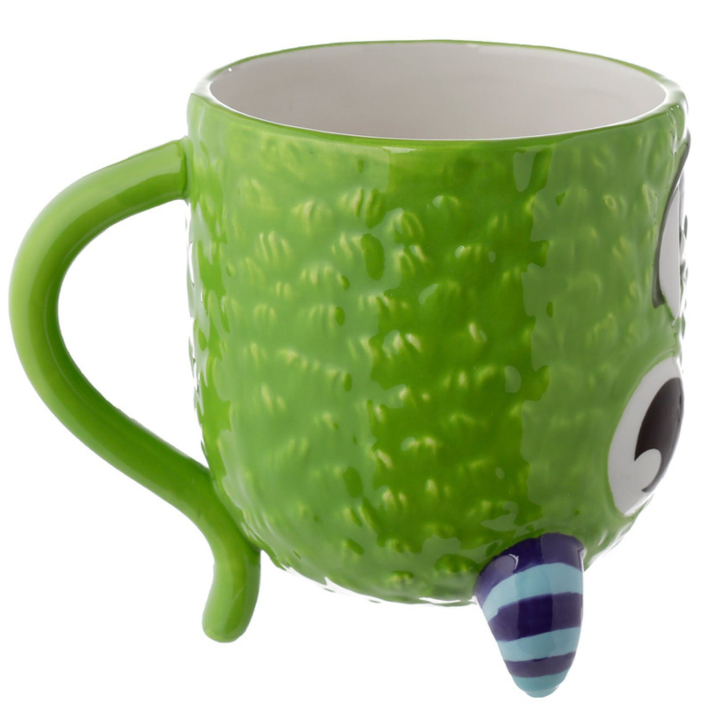 Green Monstarz Mug Upside Down Novelty Ceramic Mug