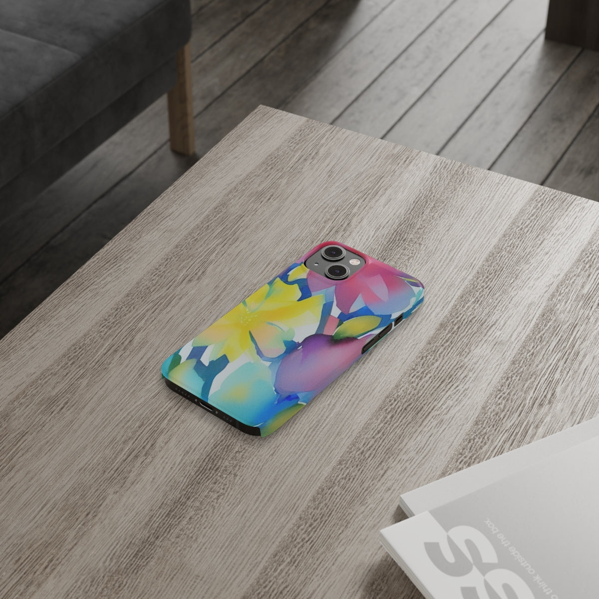 Elegant Watercolour Flower Design Phone Case For iPhone And Samsung Phones