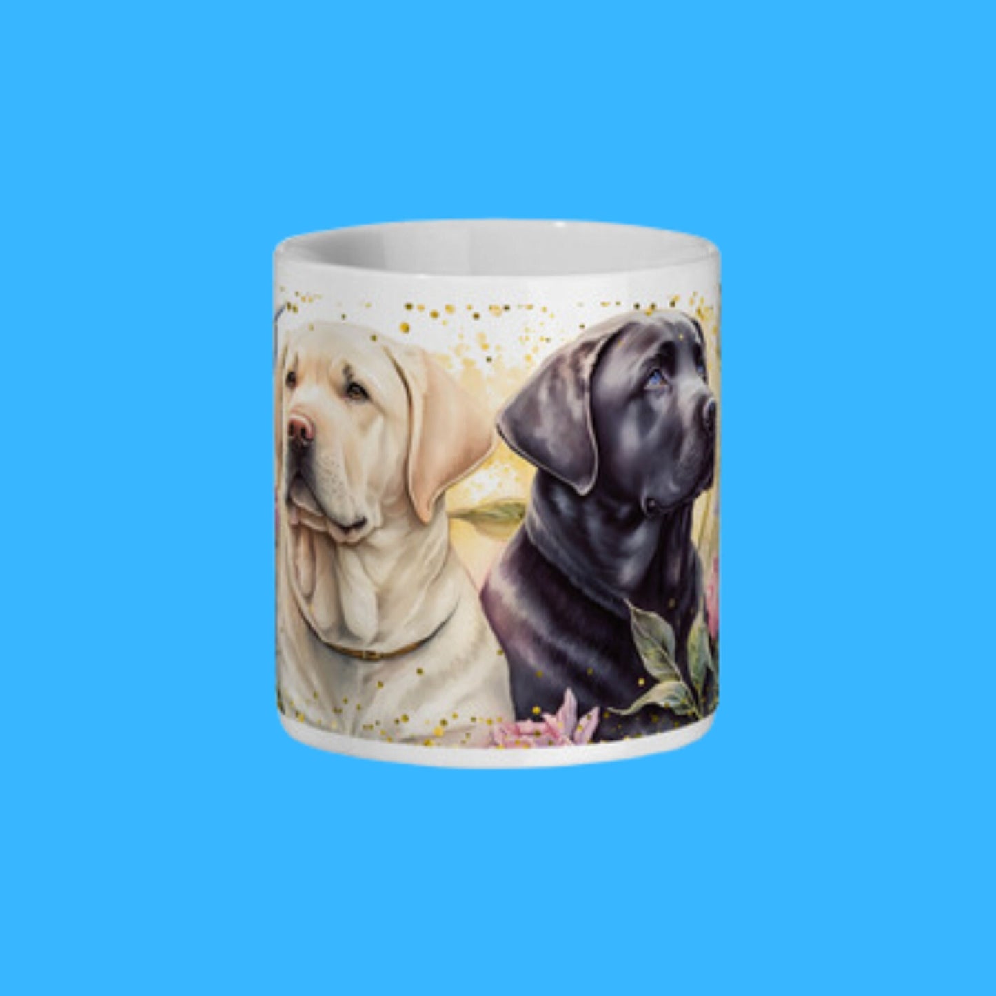 Dog Lovers Labrador Mug Dog Owner Present Coffee Cup Golden Labrador Hot Chocolate Mug Black Labrador Kitchen Decor Labs Home Office Mug Cup