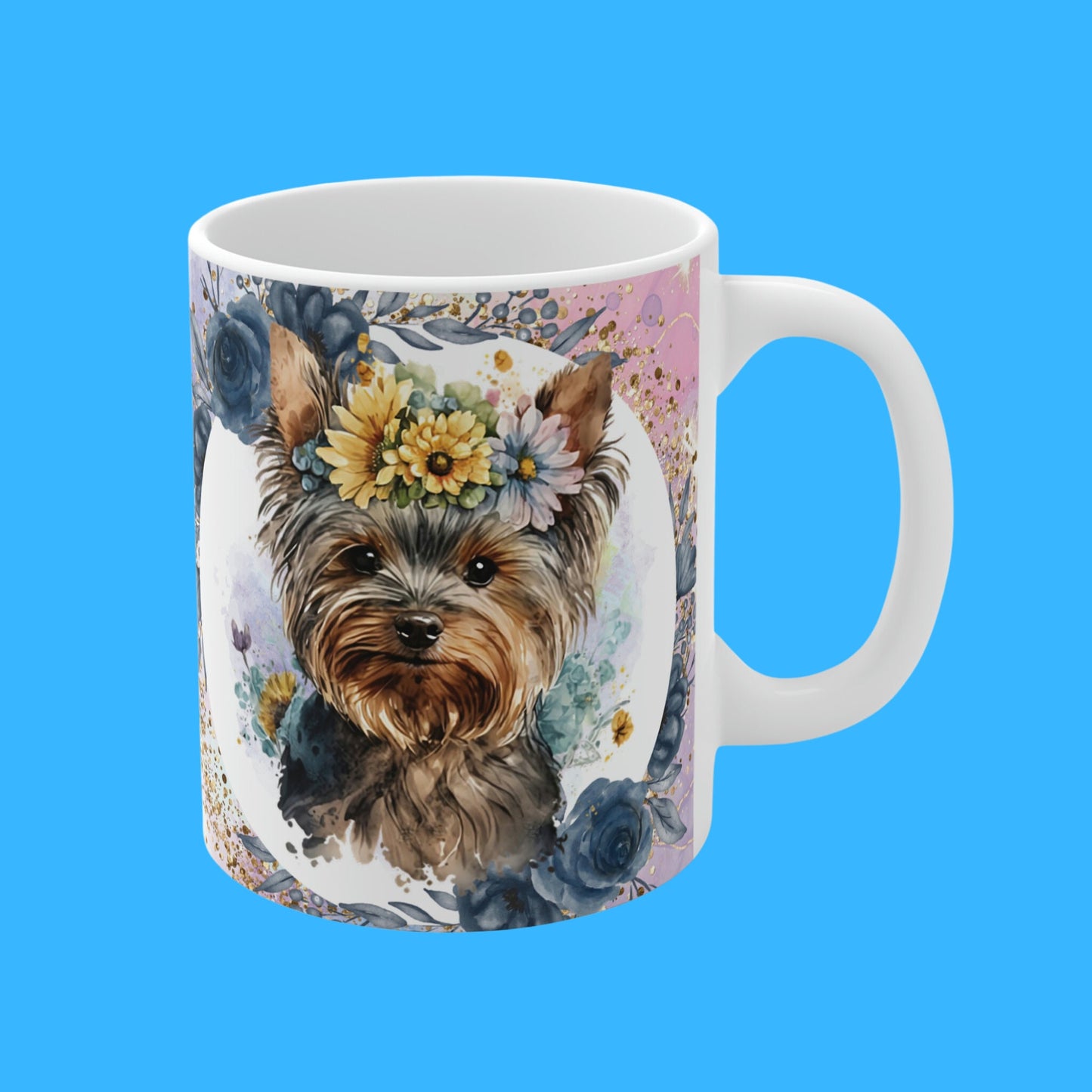 Yorkshire Terrier Mug Terrier Lover Mug For Terrier Owner Terrier Dog Cup For Dog Lover Gift For Yorkshire Terrier Mum I Love Terrier's