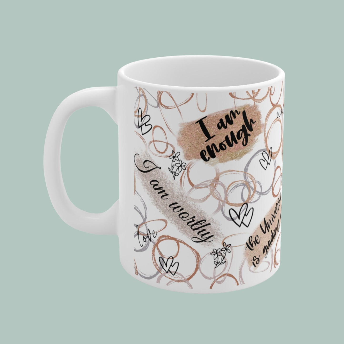 DAILY AFFIRMATION Coffee MUG You Are Special Mug Hot Beverage Cup For Hot Drink Lover Hot Chocolate Tea Coffee Believe In Yourself Positive