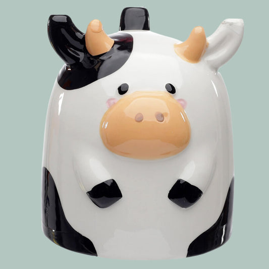 Upside Down Bull Mug Novelty Ceramic Mug Cow Lover Gift Present For Animal Lover Bramley Bunch Farm Drinkware Collectable Upside Down Mug