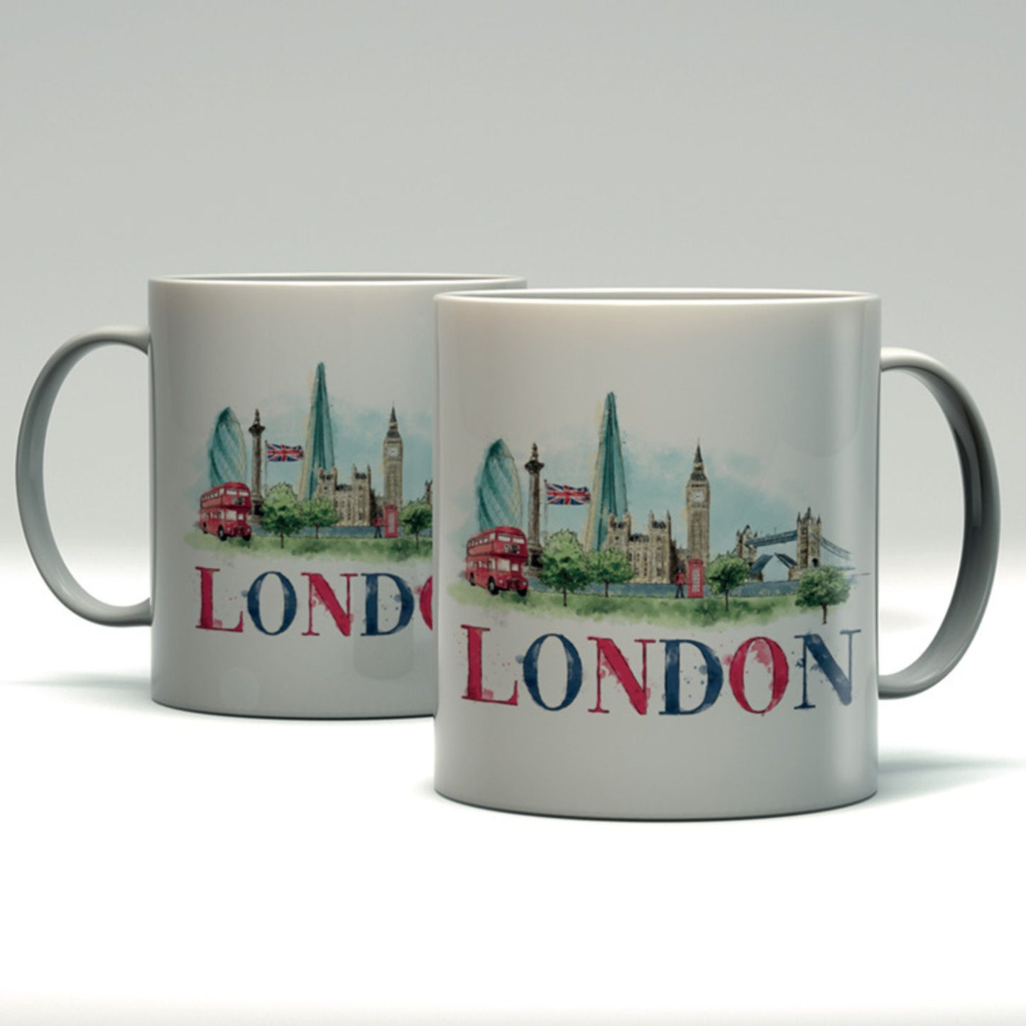 London Themed Novelty Porcelain Mug