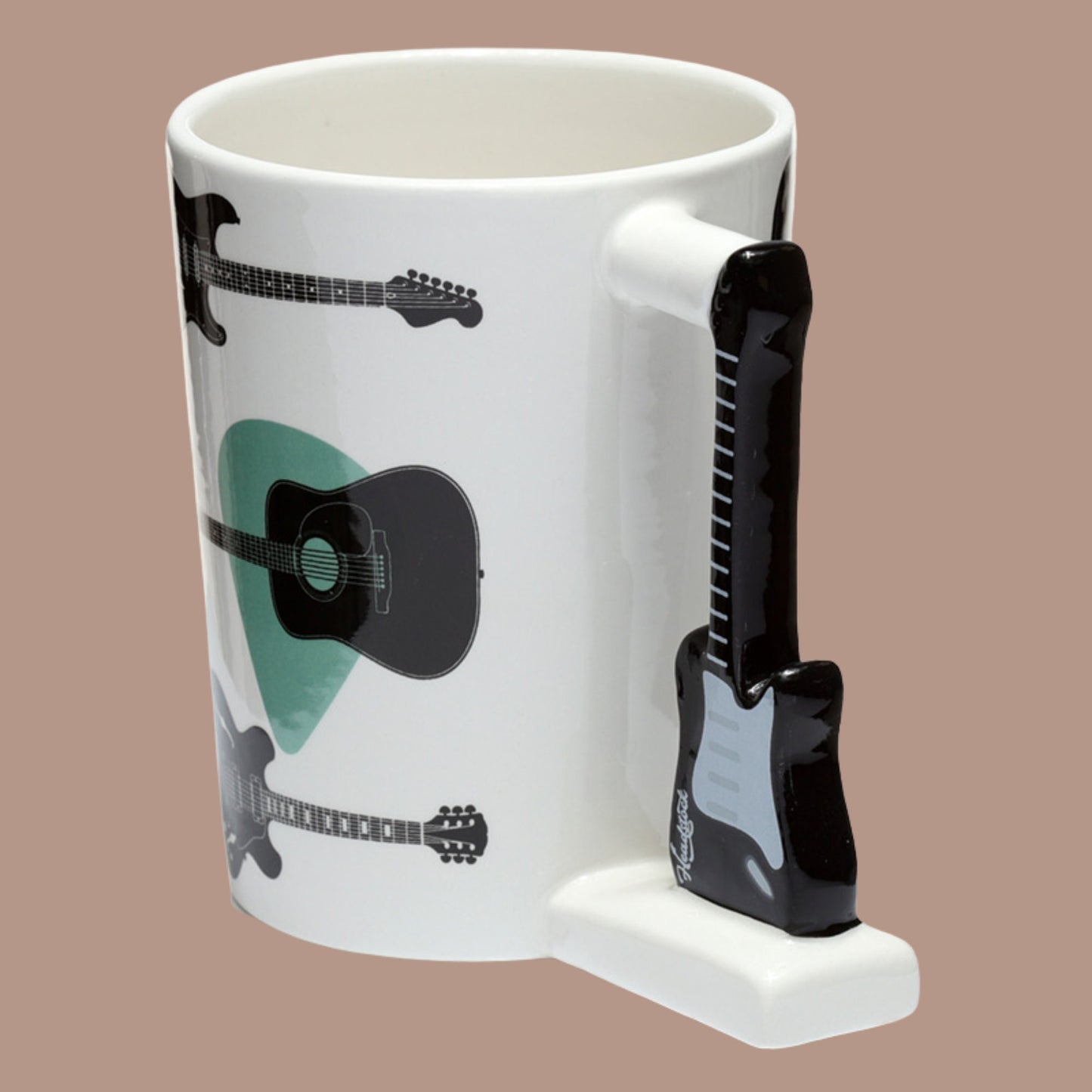 Novelty Electric Guitar Handle Mug