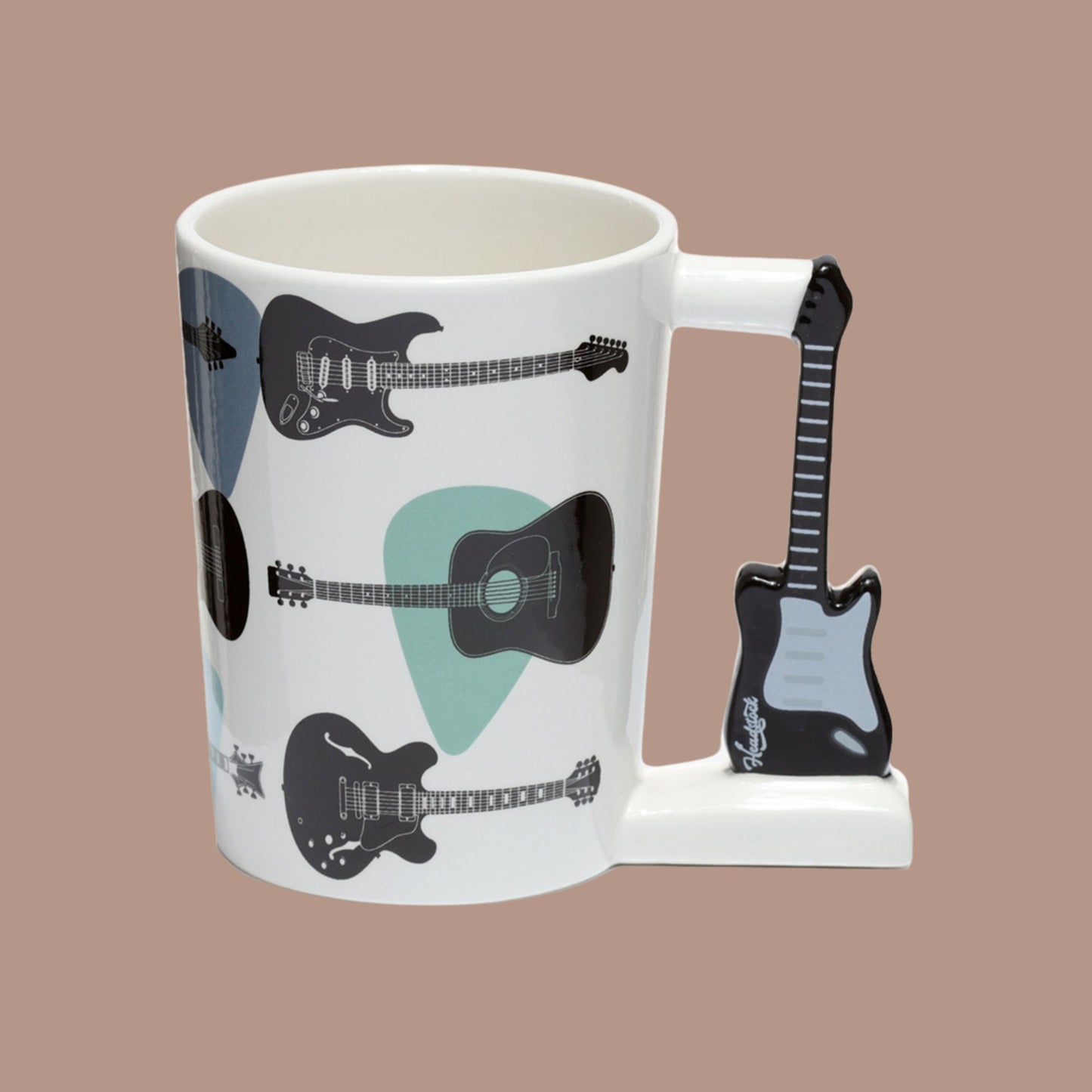 Guitar Handle Novelty Mug Right